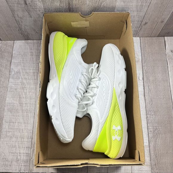 Under Armour Men's UA Charged Vantage 2 Running Shoes Sneaker Low White Size 12 - Picture 16 of 16